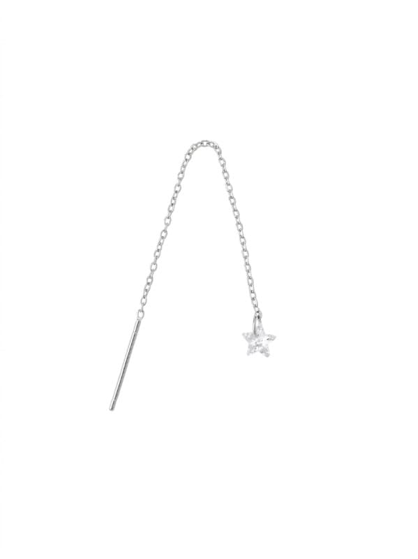 Khuyên tai dây thả sao